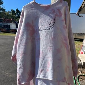 Secret Treasures Pink Tie-Dye Sweatshirt
